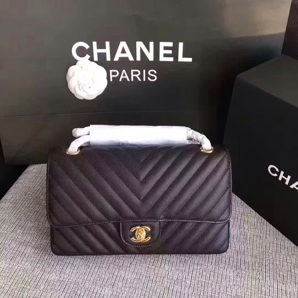 Chevron handbag
